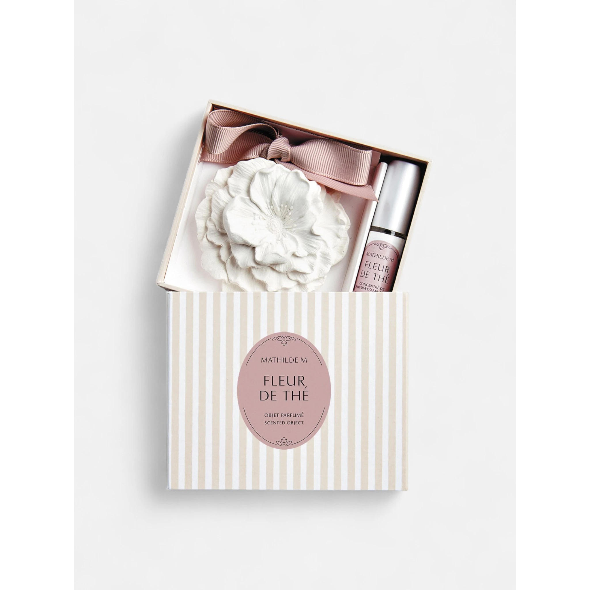 MATHILDE M set - decorative figure and perfume concentrate spray 4 ml - Fleur de Thé