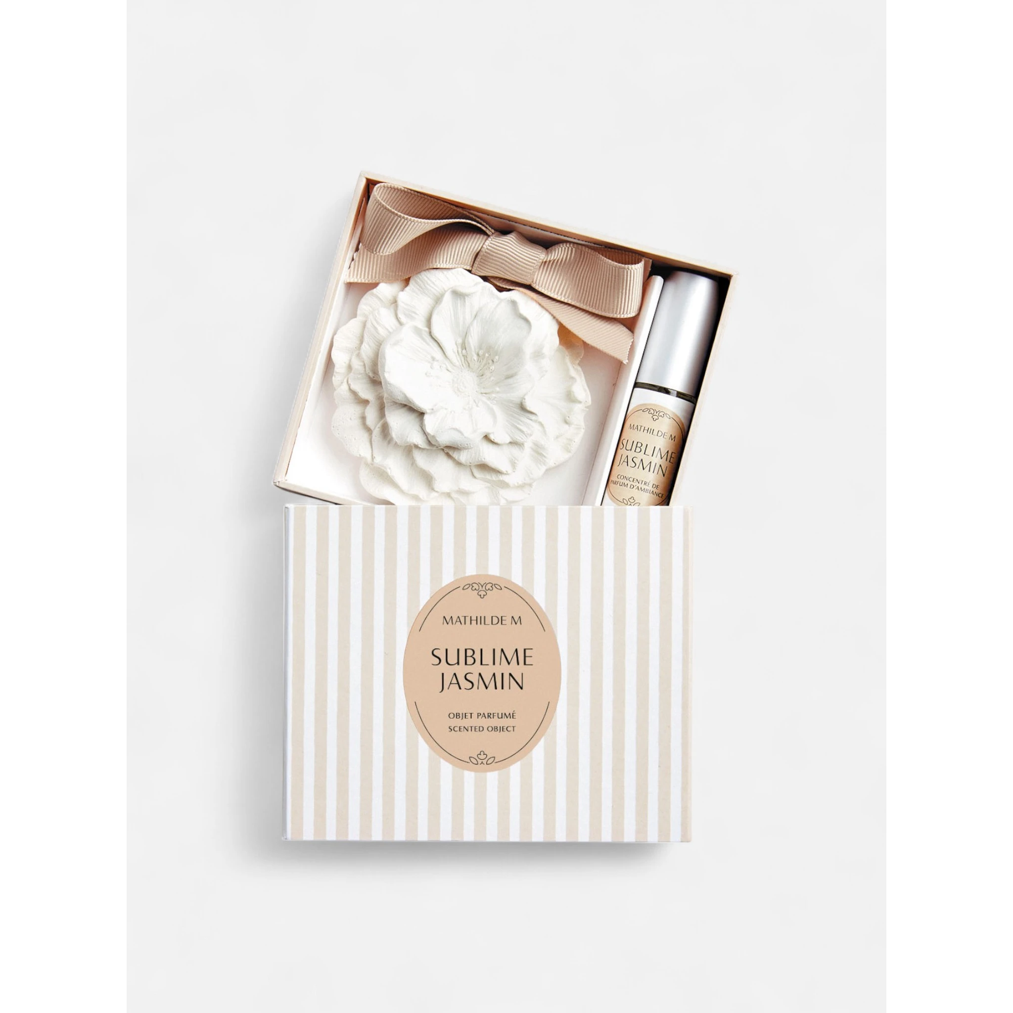 MATHILDE M set - decorative figure and perfume concentrate spray 4 ml - Sublime Jasmine