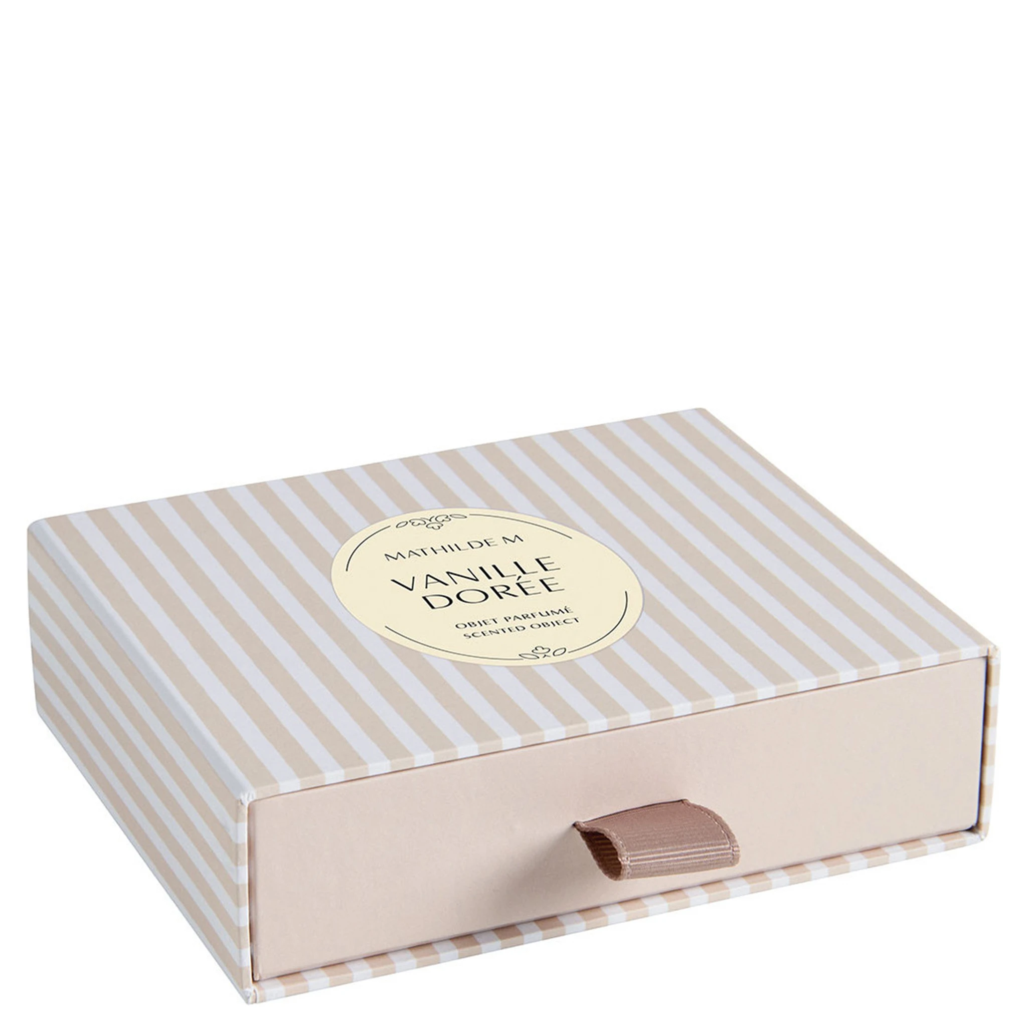 MATHILDE M set - decorative figure and perfume concentrate spray 4 ml - Vanille Dorée