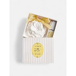 MATHILDE M set - decorative figure and perfume concentrate spray 4 ml - Soleil Pastel