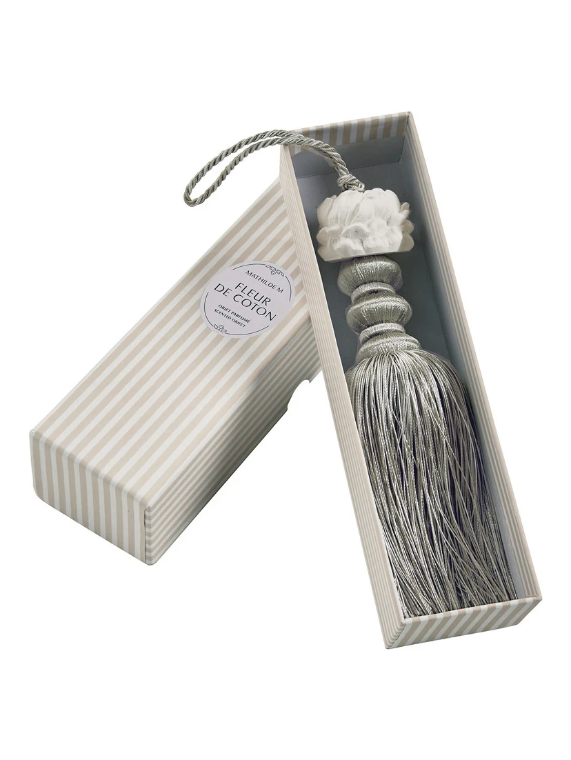 MATHILDE M scented pompon - Fleur de Coton