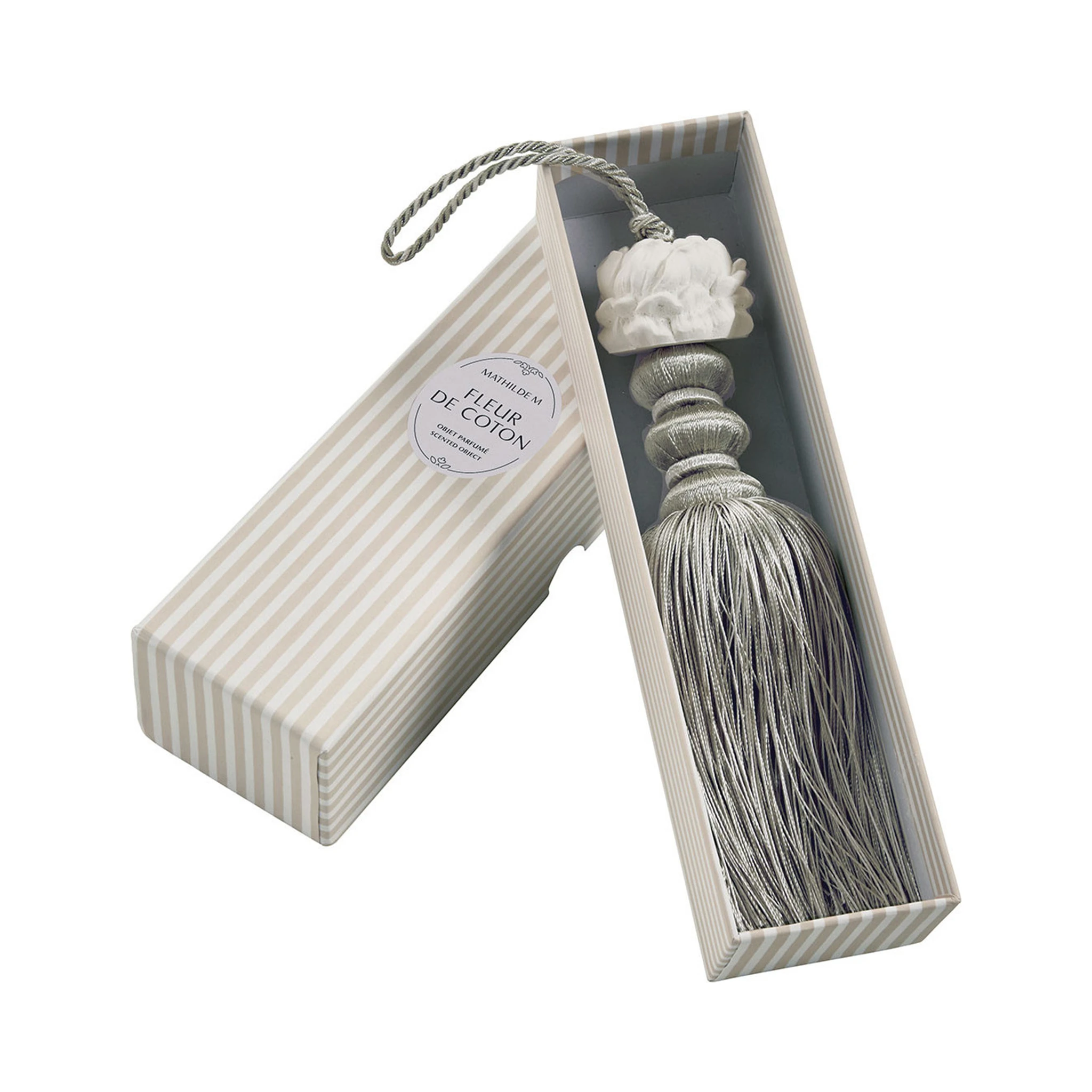 MATHILDE M scented pompon - Fleur de Coton