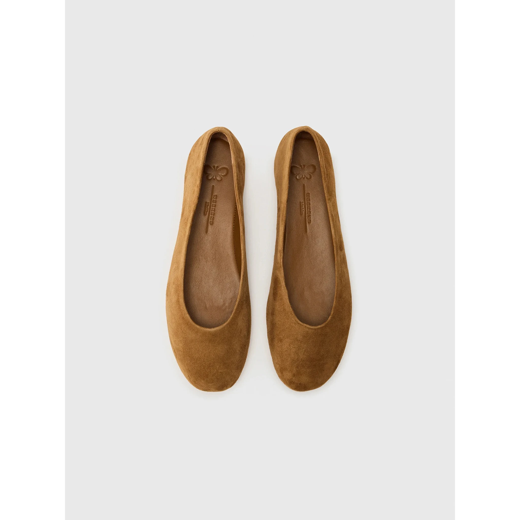 WEEKEND MAX MARA TODISUEDE ballet flats