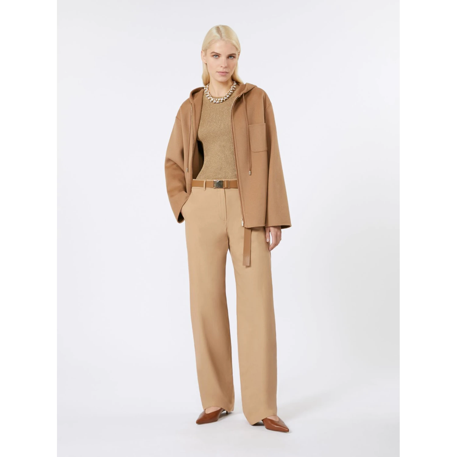 MAX MARA STUDIO BLEU trousers