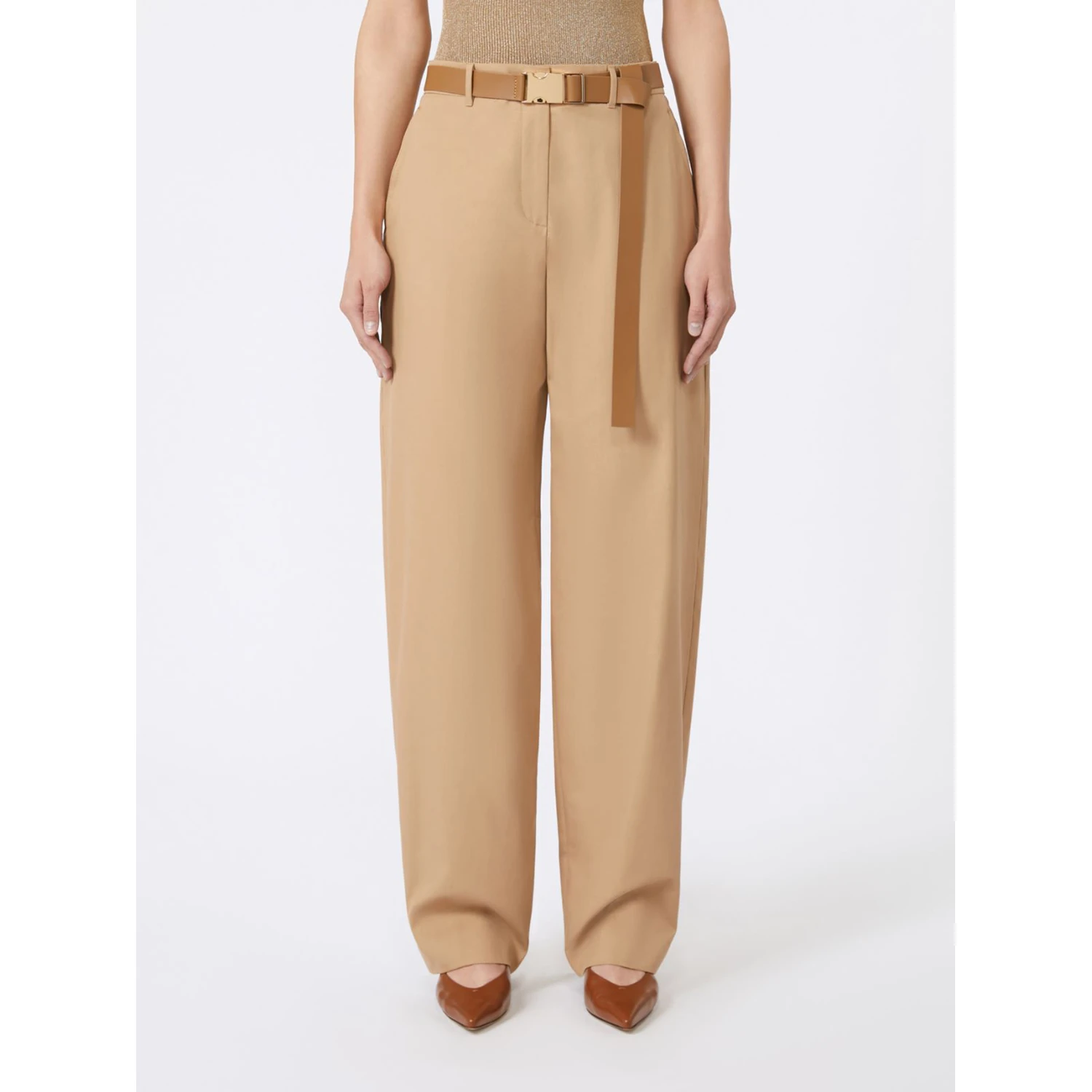 MAX MARA STUDIO BLEU trousers