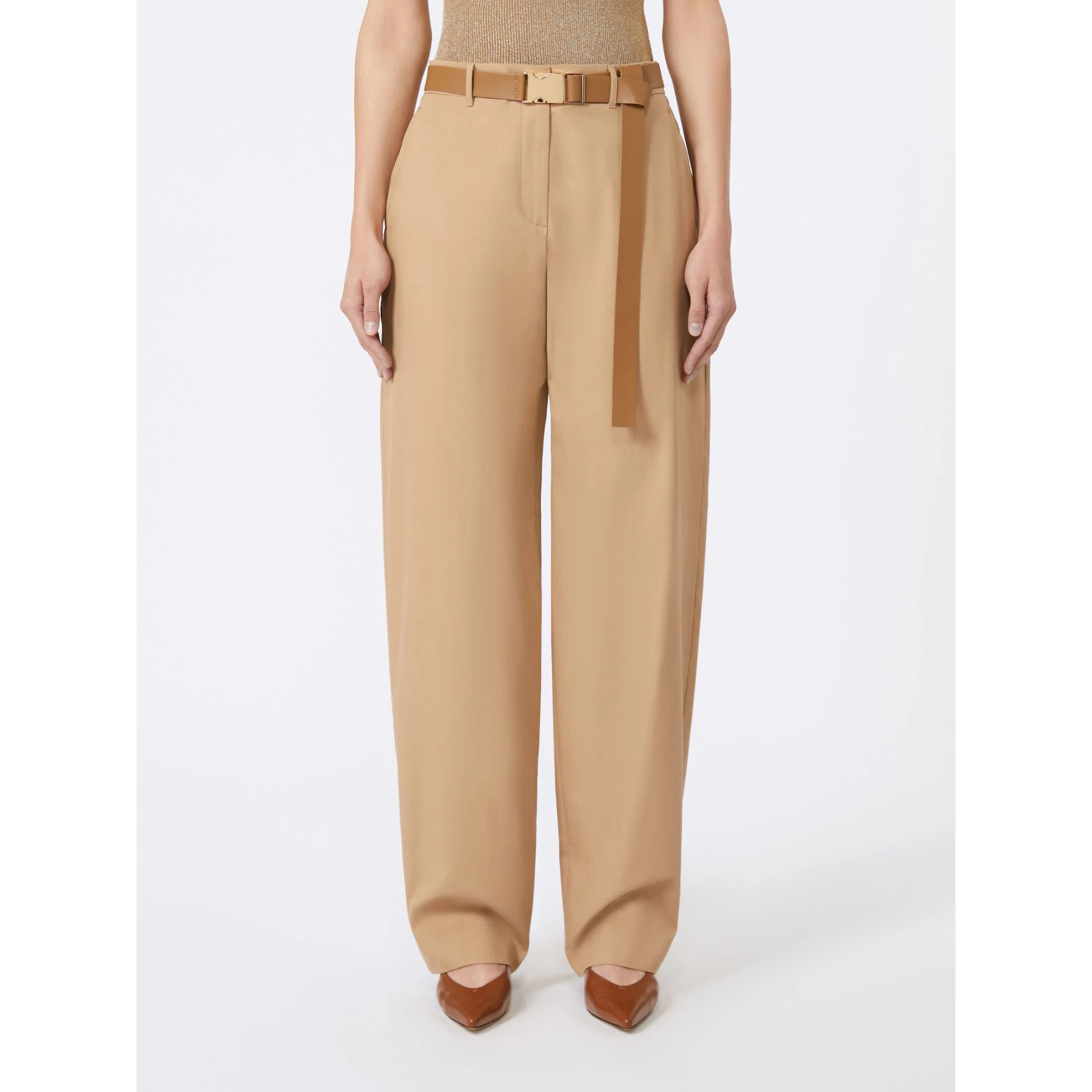 MAX MARA STUDIO BLEU trousers