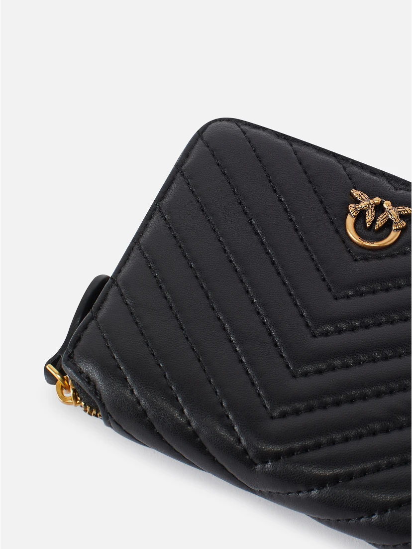 PINKO TAYLOR ZIP AROUND wallet