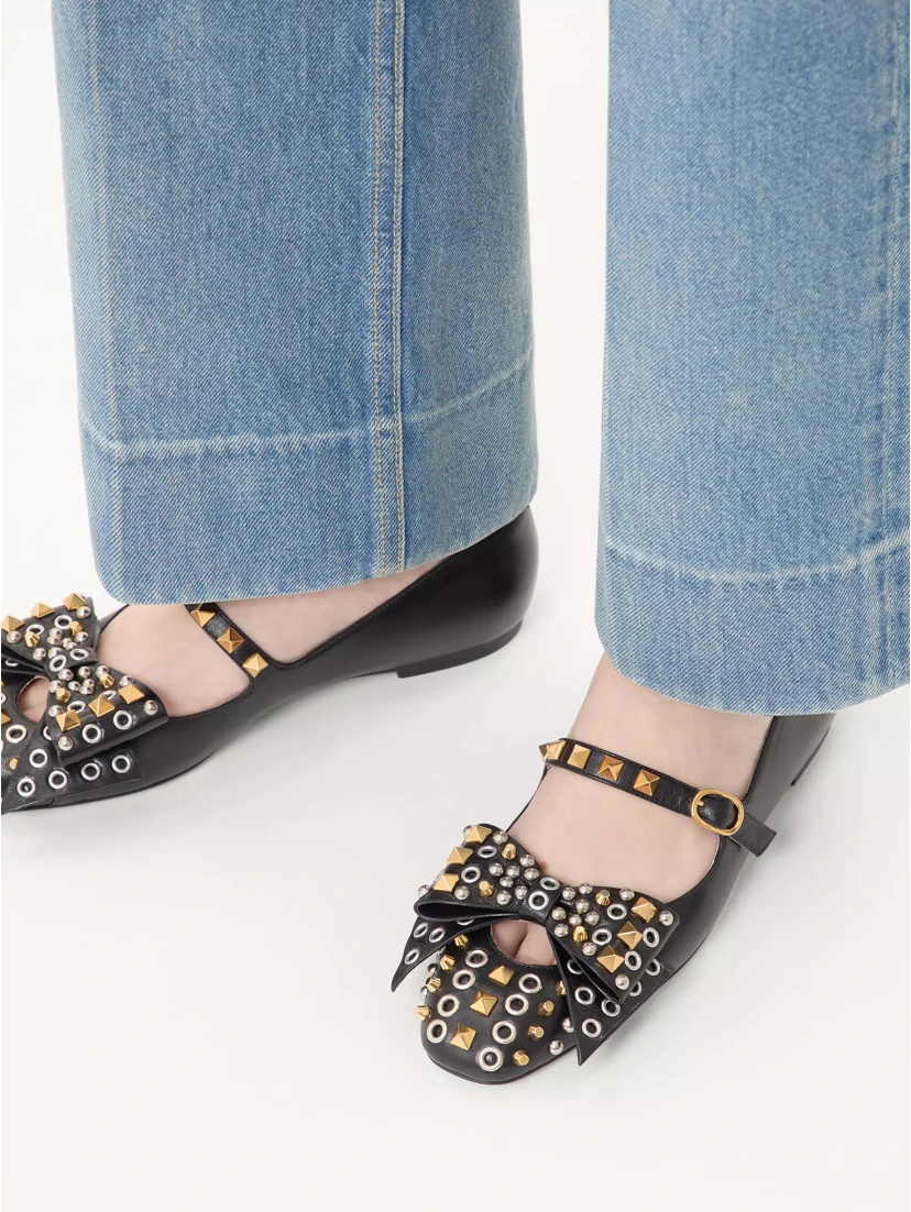 VALENTINO GARAVANI BOWBOW ballet flats