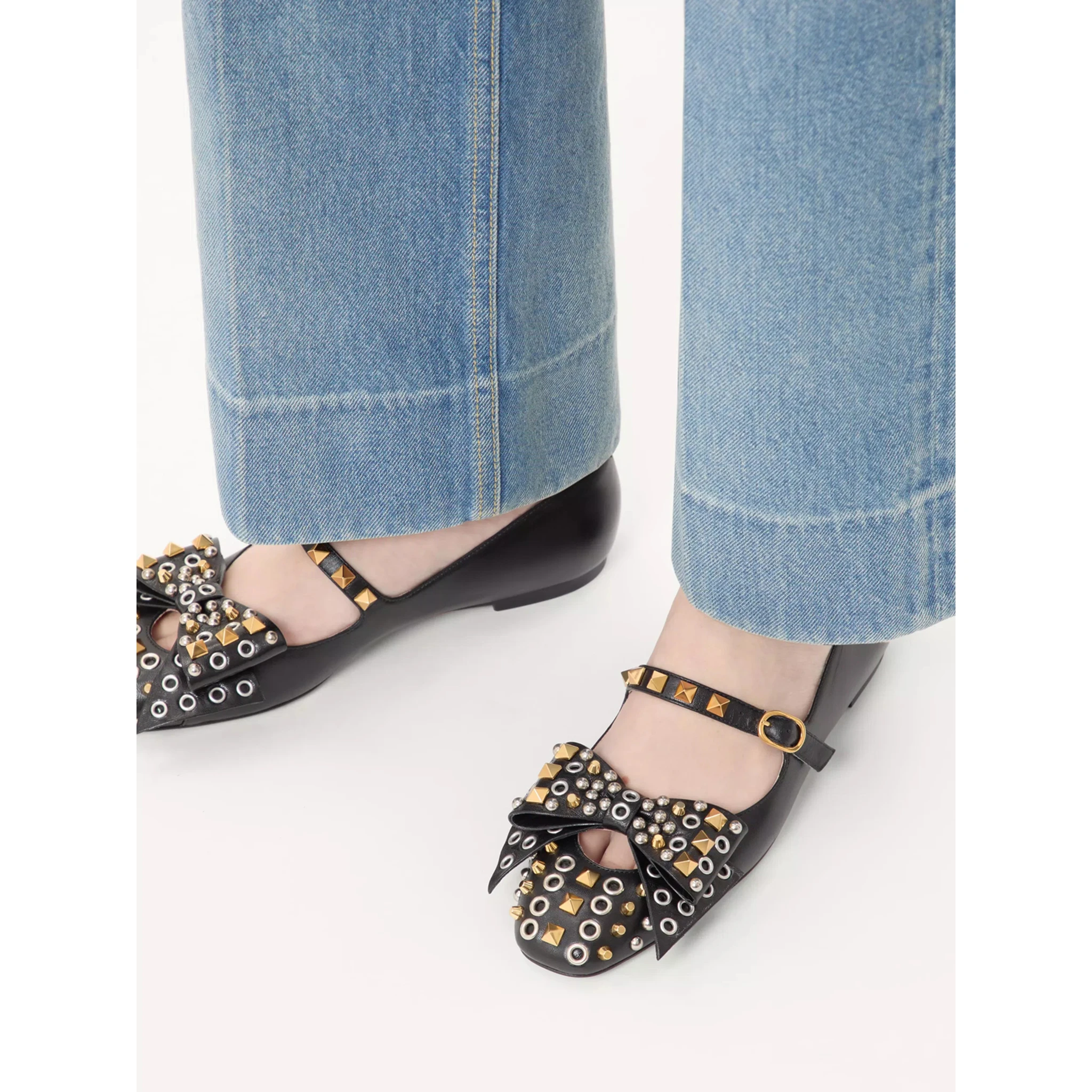 VALENTINO GARAVANI BOWBOW ballet flats