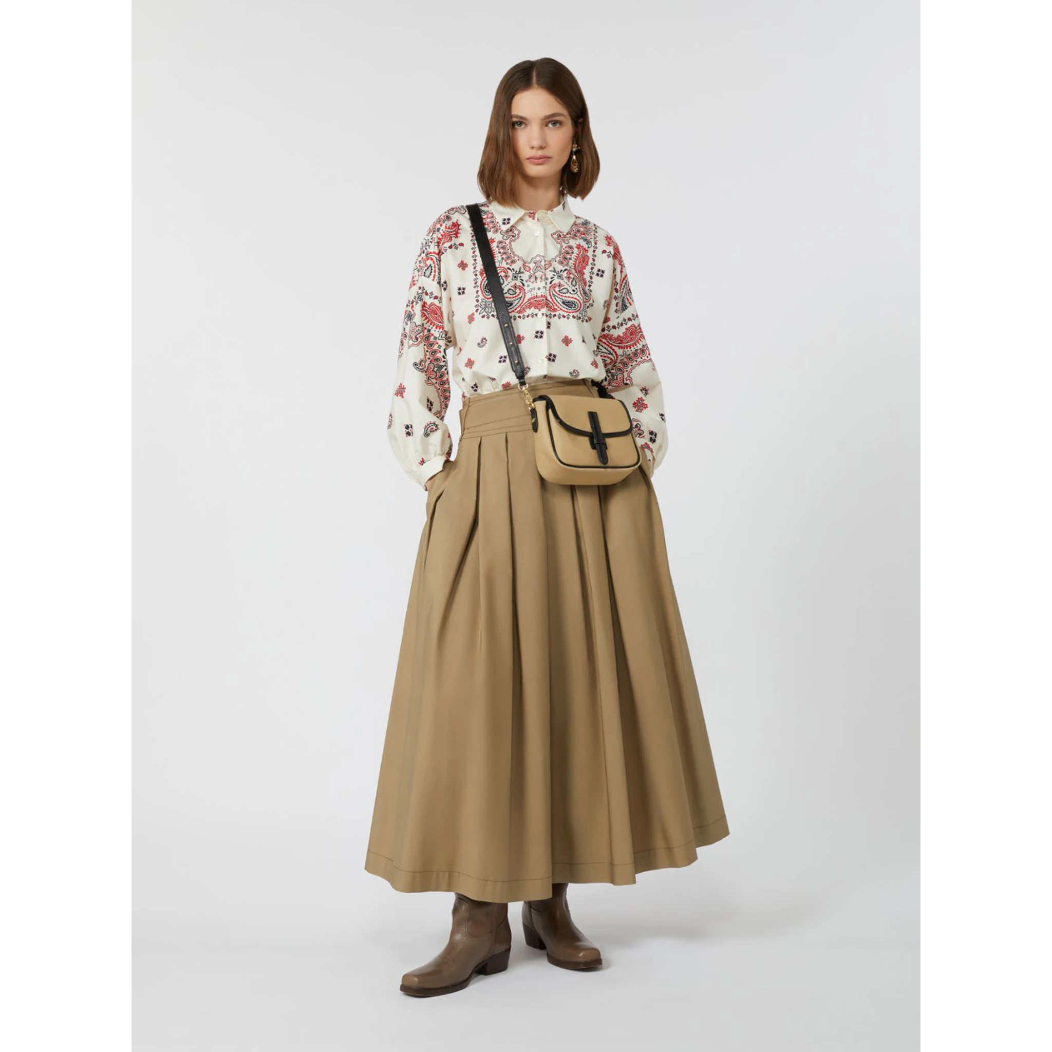 WEEKEND MAX MARA AGIATE skirt