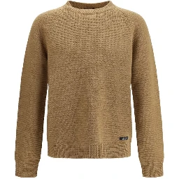 Beige Wool Sweatshirt