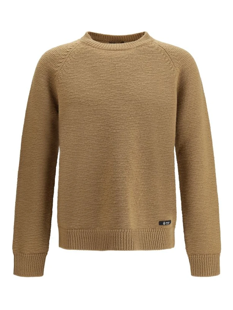 Beige Wool Sweatshirt