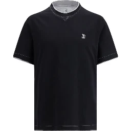 Black Cotton T-Shirt