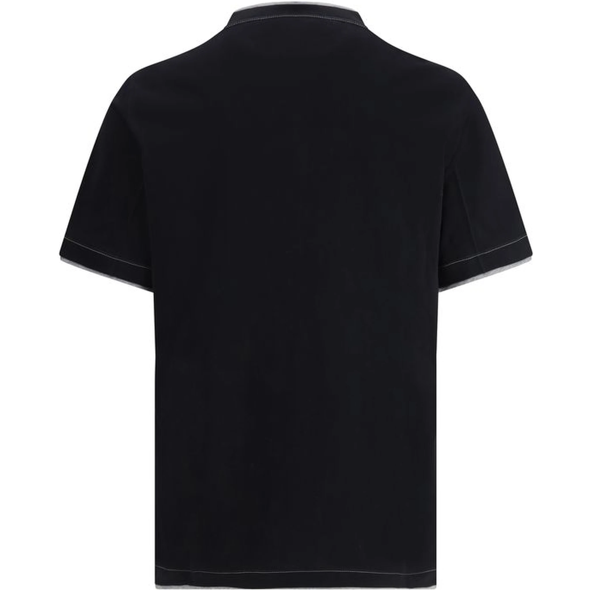 Black Cotton T-Shirt