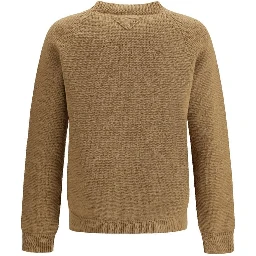 Beige Wool Sweatshirt