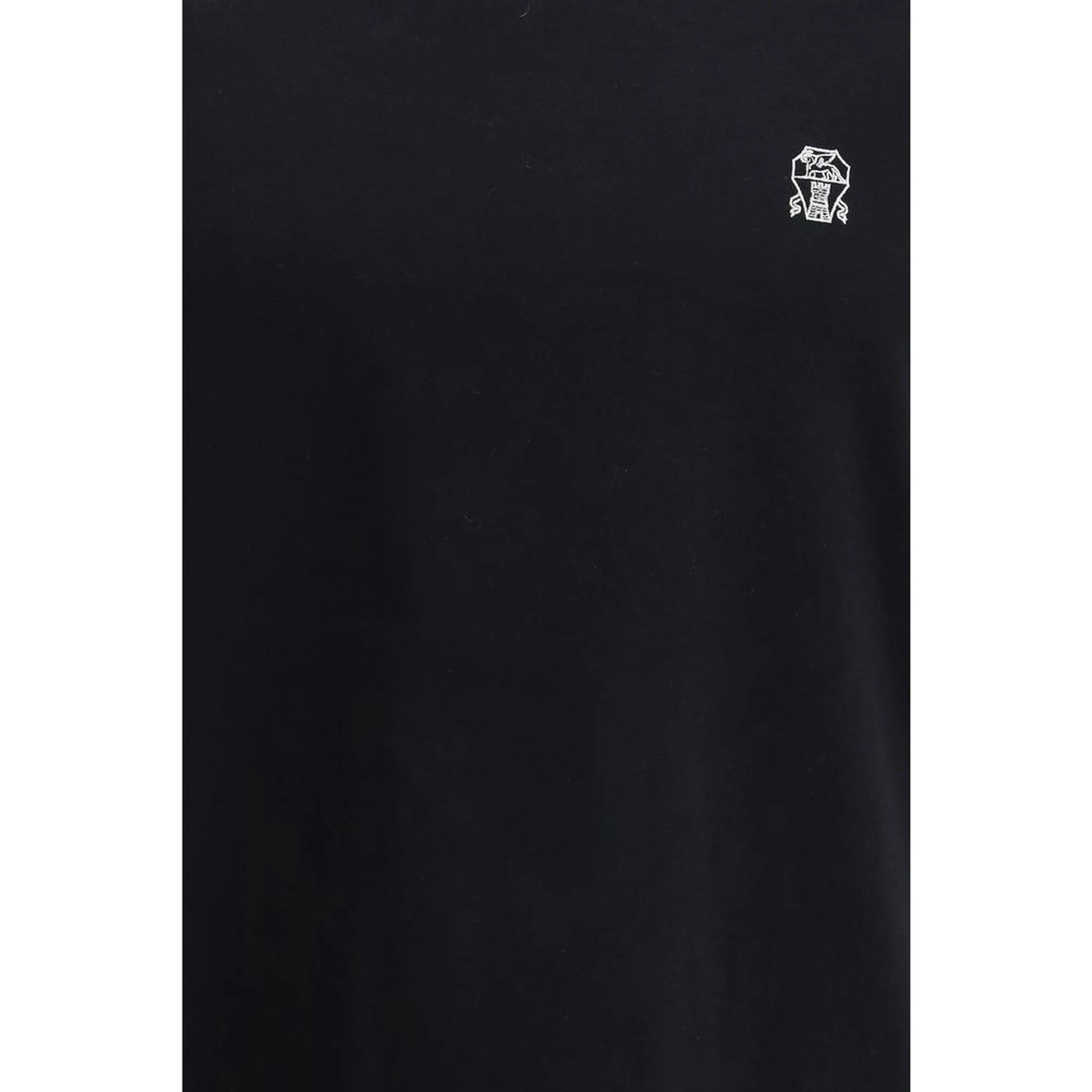 Black Cotton T-Shirt