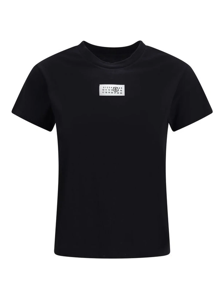 Black Cotton T-Shirt