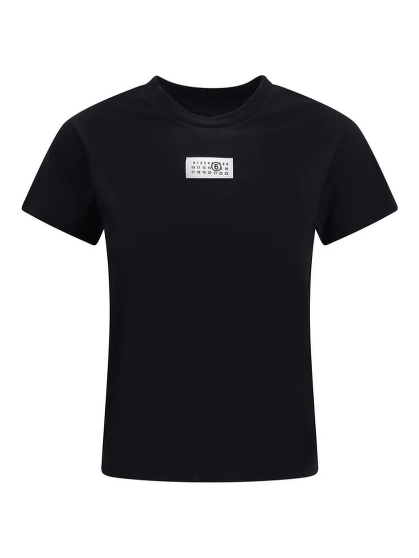 Black Cotton T-Shirt