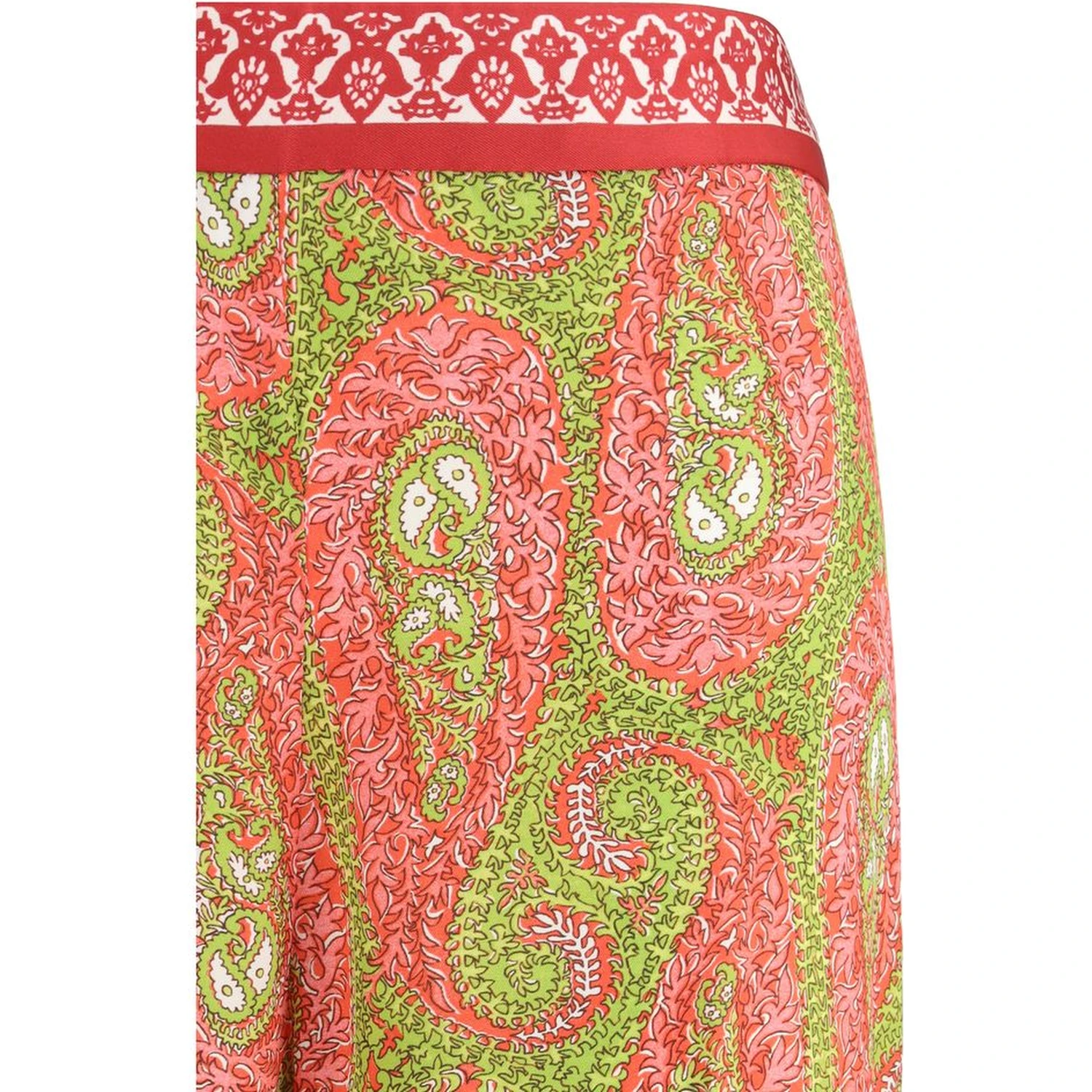 Multicolor Polyester Pants