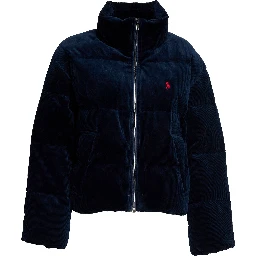 Bomber In Velluto A Coste Medie