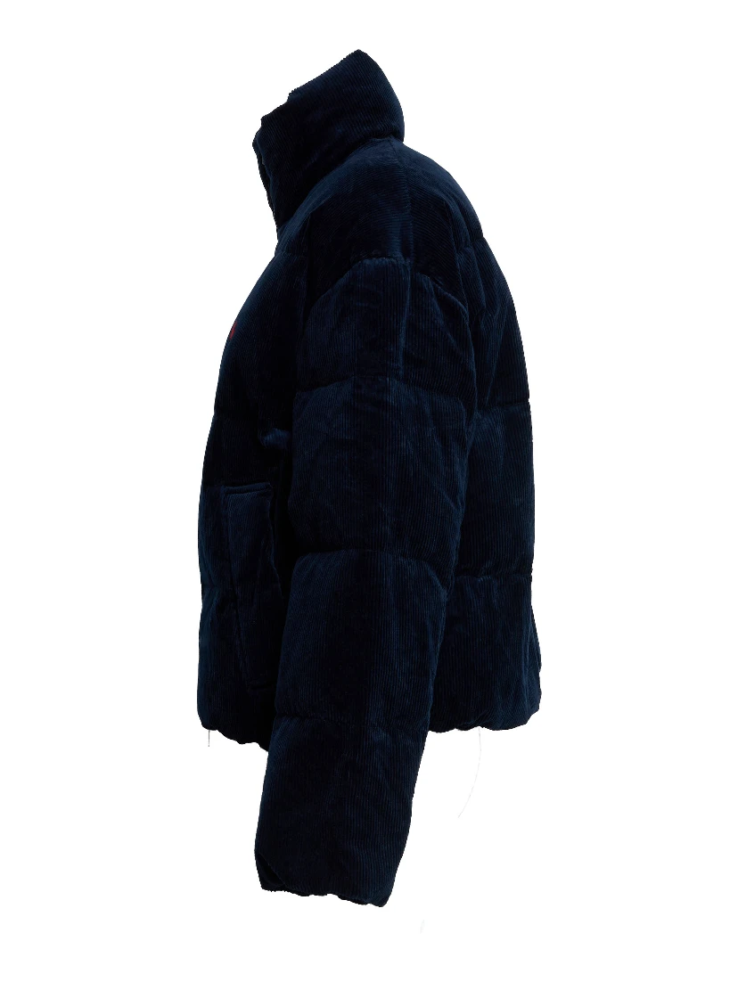 Bomber In Velluto A Coste Medie