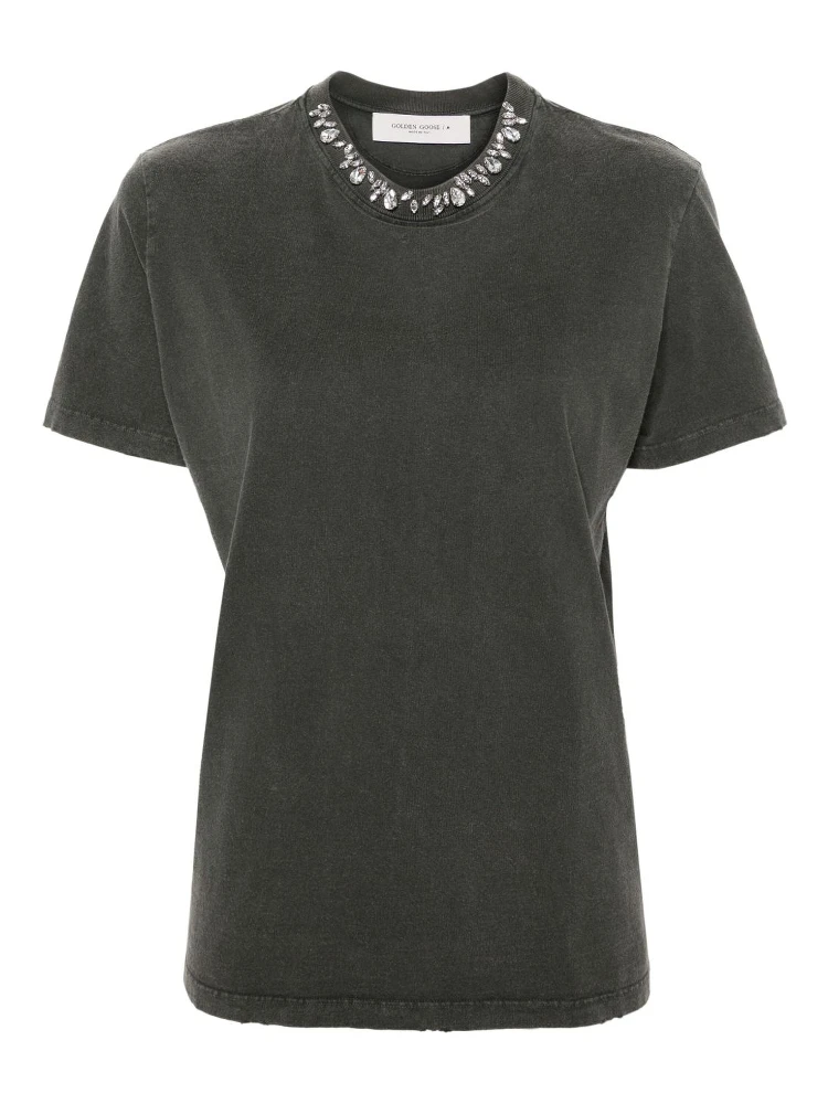 Golden Goose T-shirts and Polos Grey