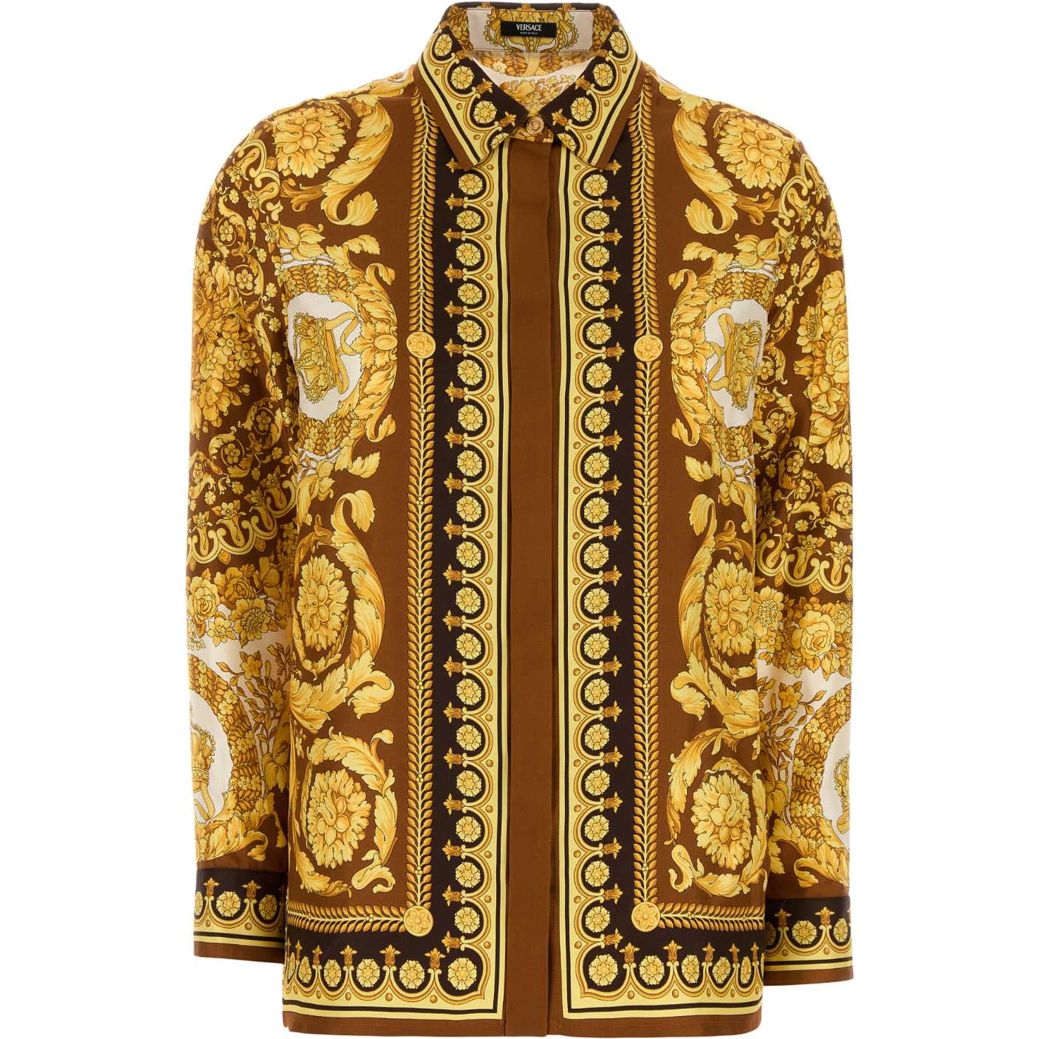 FORMAL SHIRT BAROCCO 92 FOULARD ON SILK TWILL