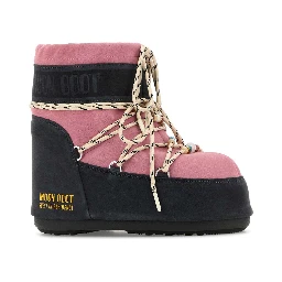 MB X GIR ICON LOW SUEDE BEADS GREY/ROSE