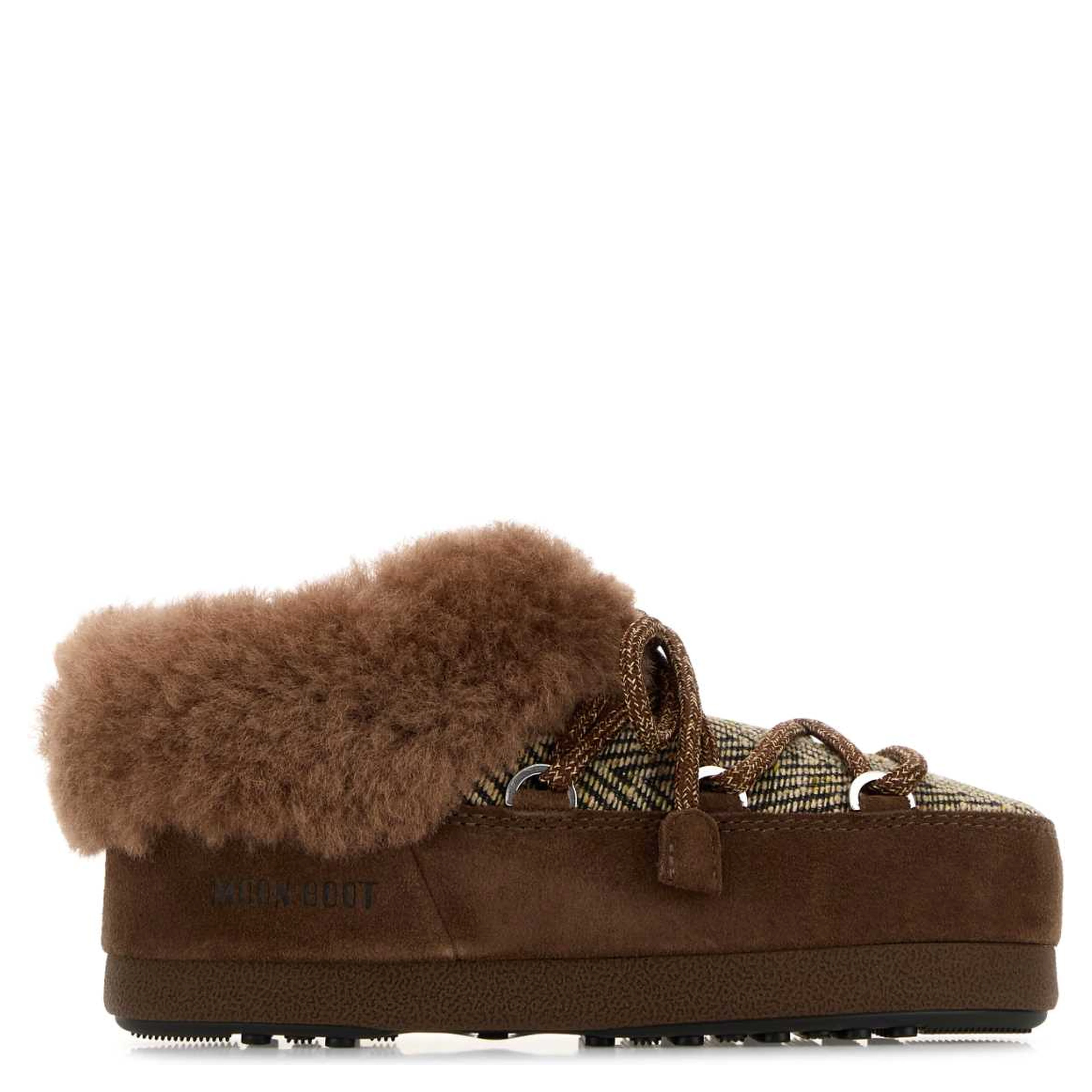 MB X GIR EVX CHALET MULE FUR COCOA