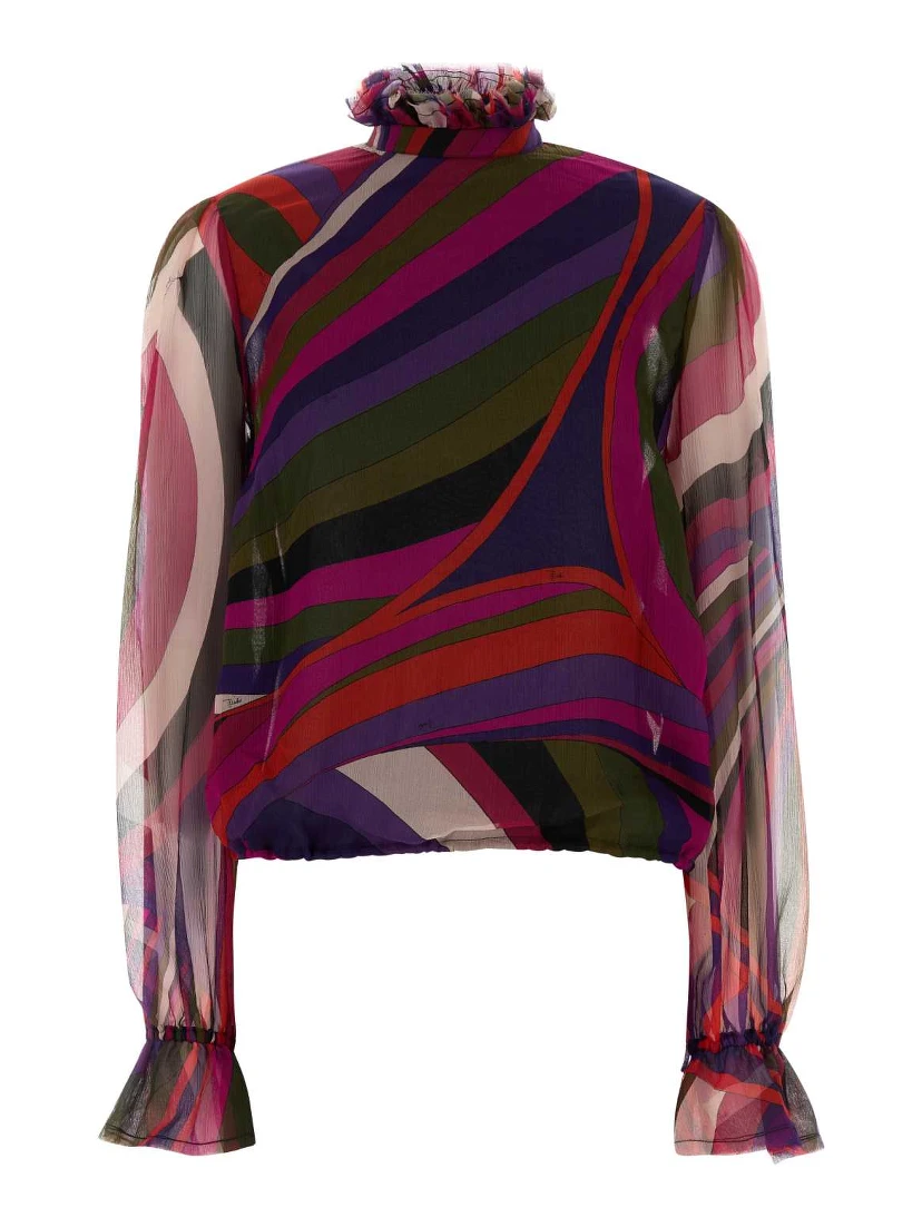 BLOUSE - CREPONNE