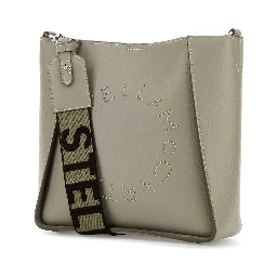 Logo Crossbody Bag Embossed Grainy Alter Mat W/Stu