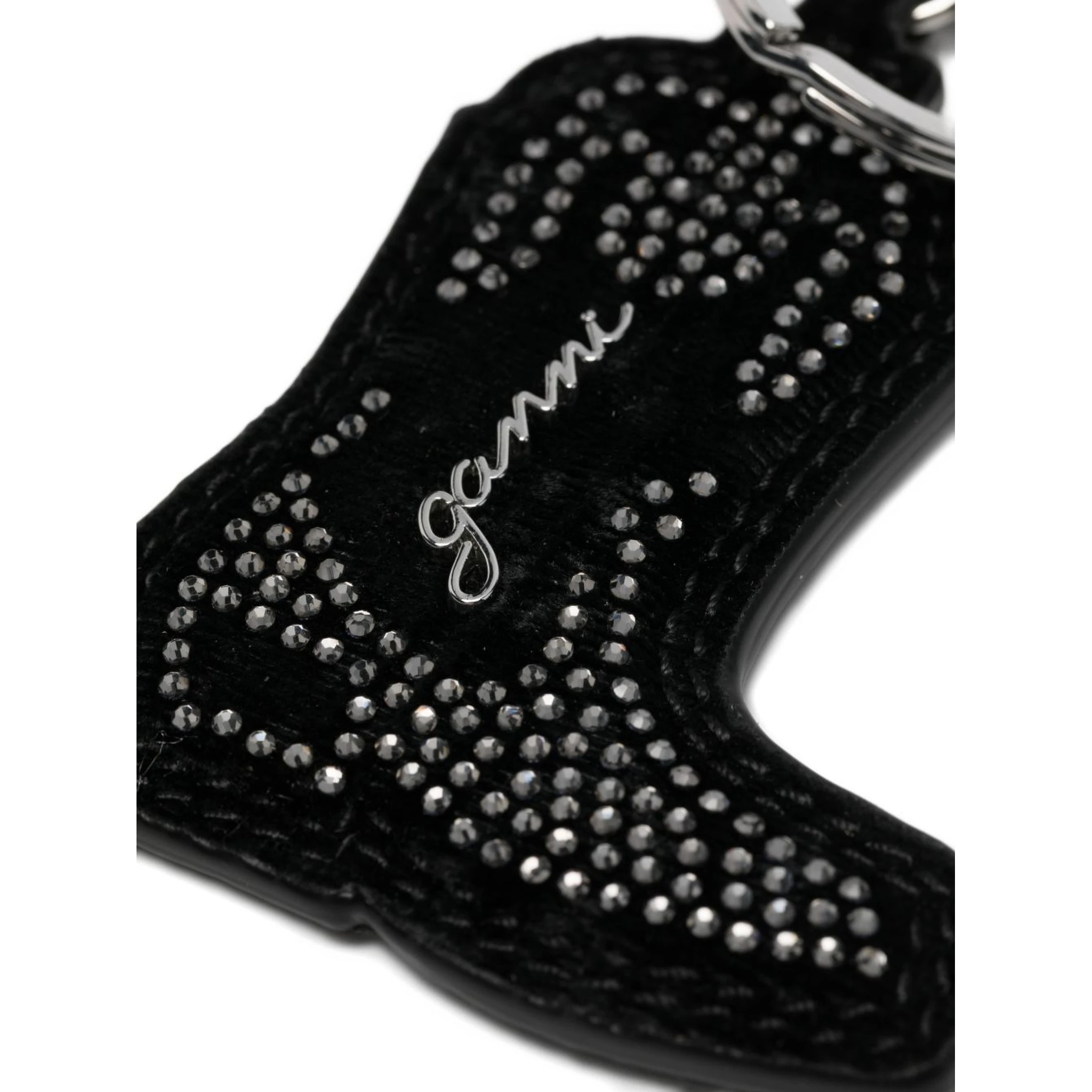 GANNI Keychains Black