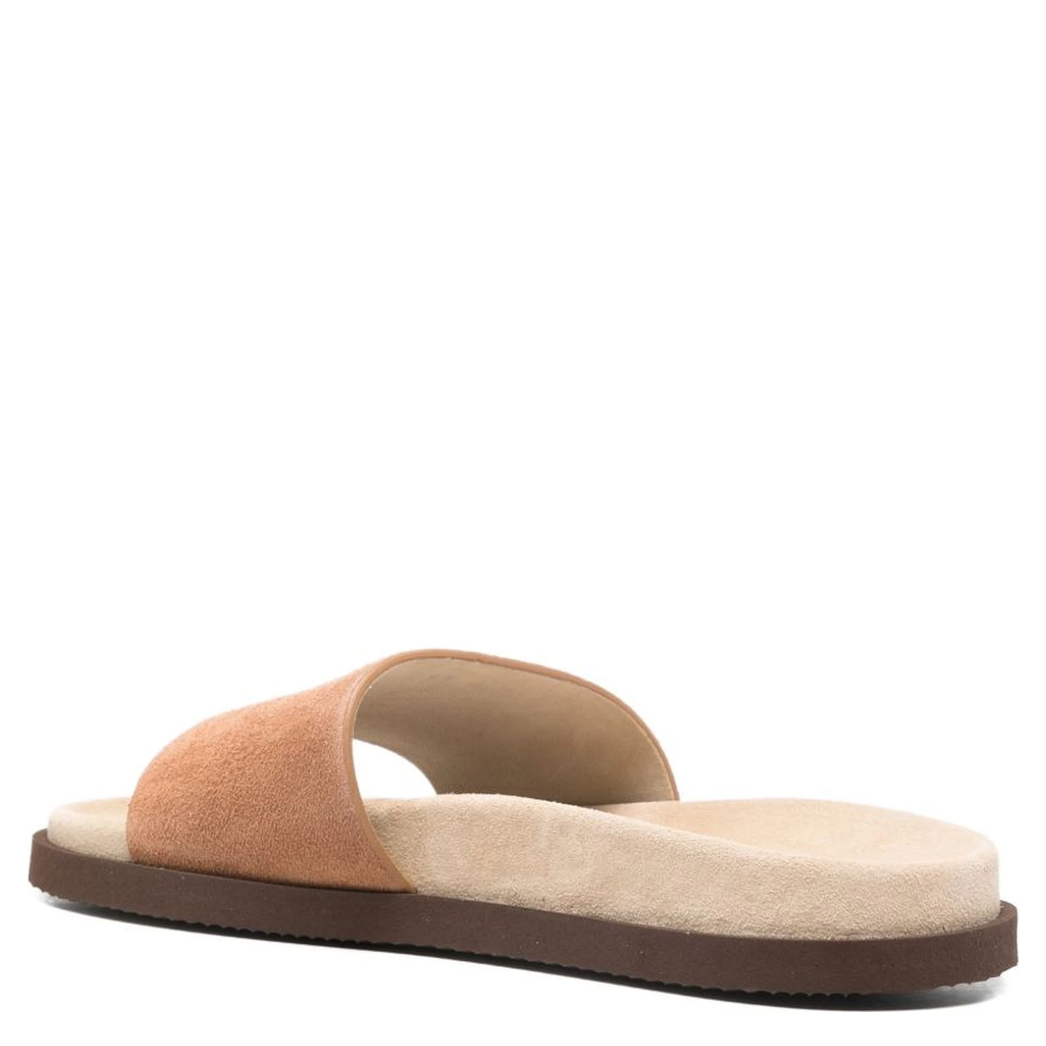 open-toe round-toe sandals