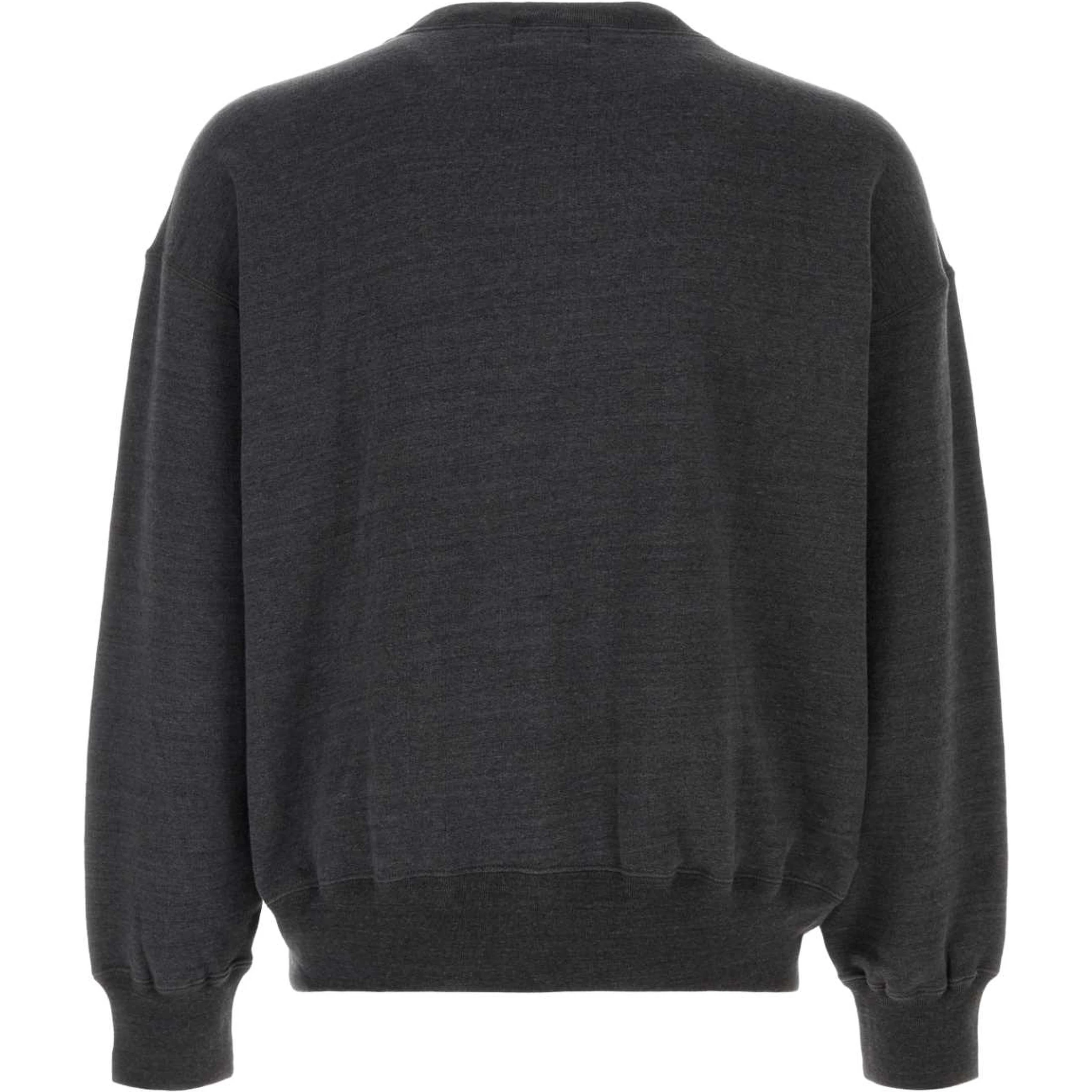 OVER DYE BUSY WORKS RELAXED FIT CREWNECK SWEATSHIR