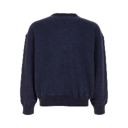 OVER DYE BUSY WORKS RELAXED FIT CREWNECK SWEATSHIR