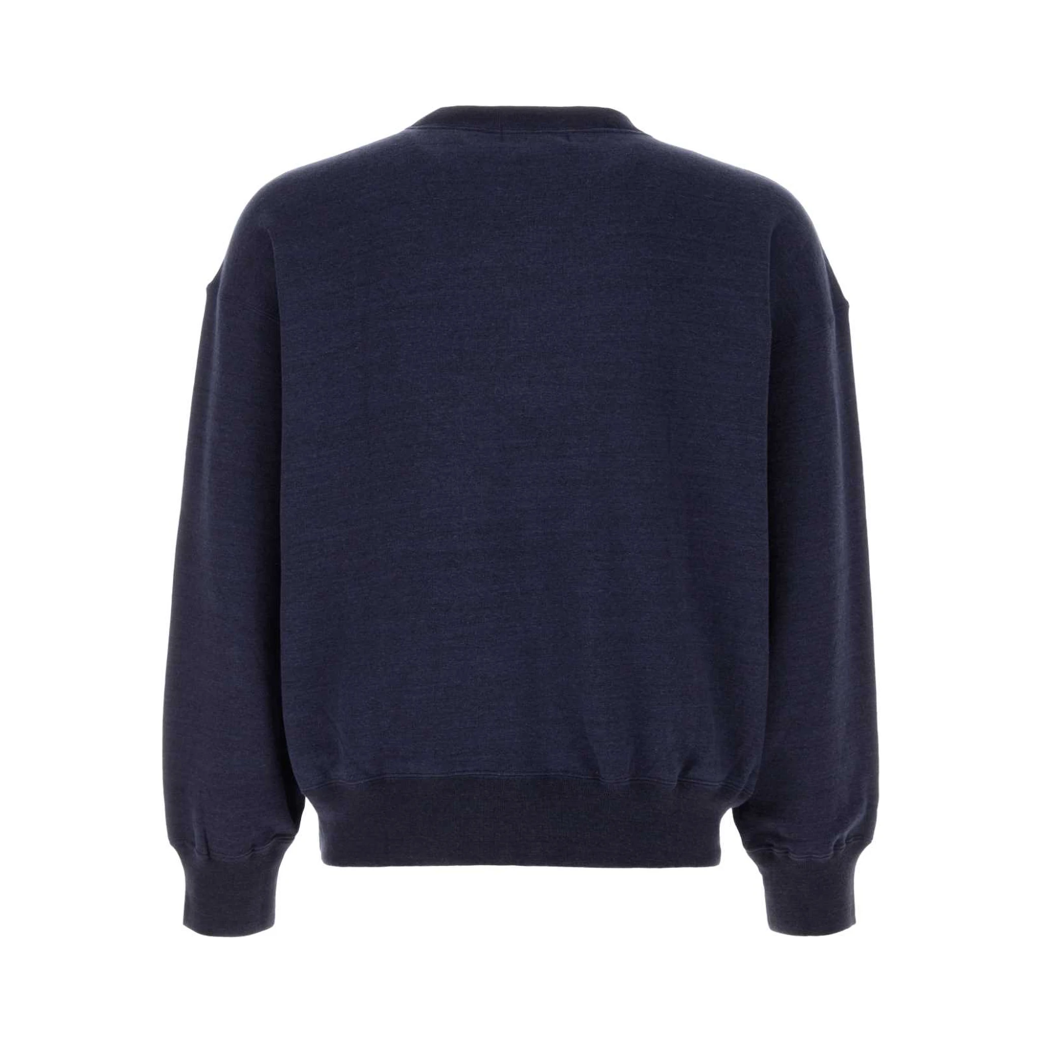 OVER DYE BUSY WORKS RELAXED FIT CREWNECK SWEATSHIR