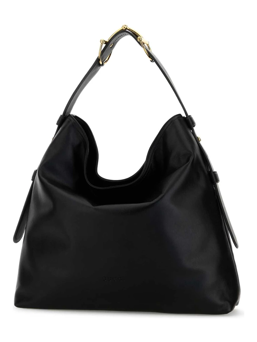 Black leather medium Gucci Beatrix shopping bag