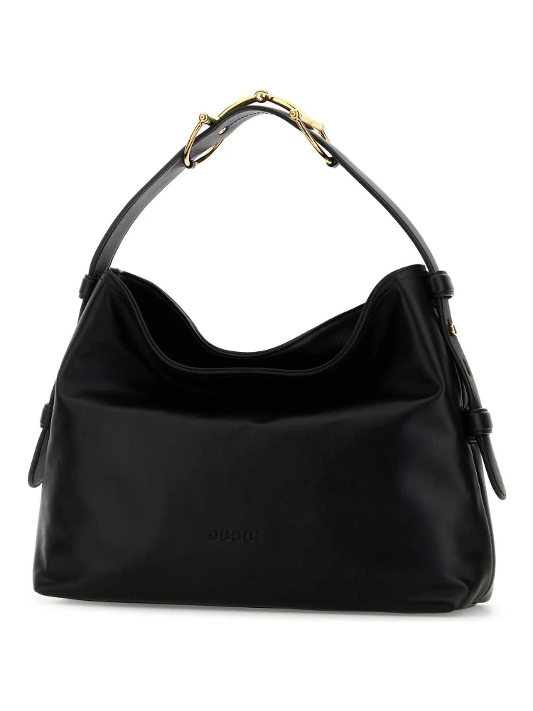 Black leather medium Gucci Beatrix shopping bag alternative