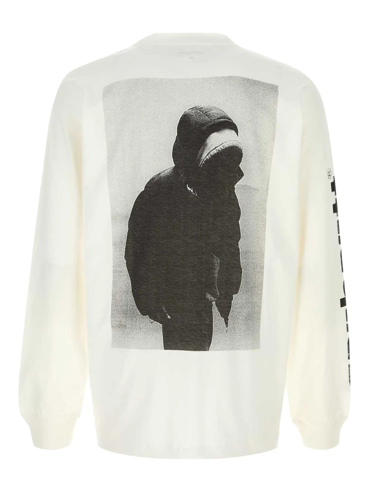 L/S Archive Script T-Shirt Organic Cotton Single J alternative