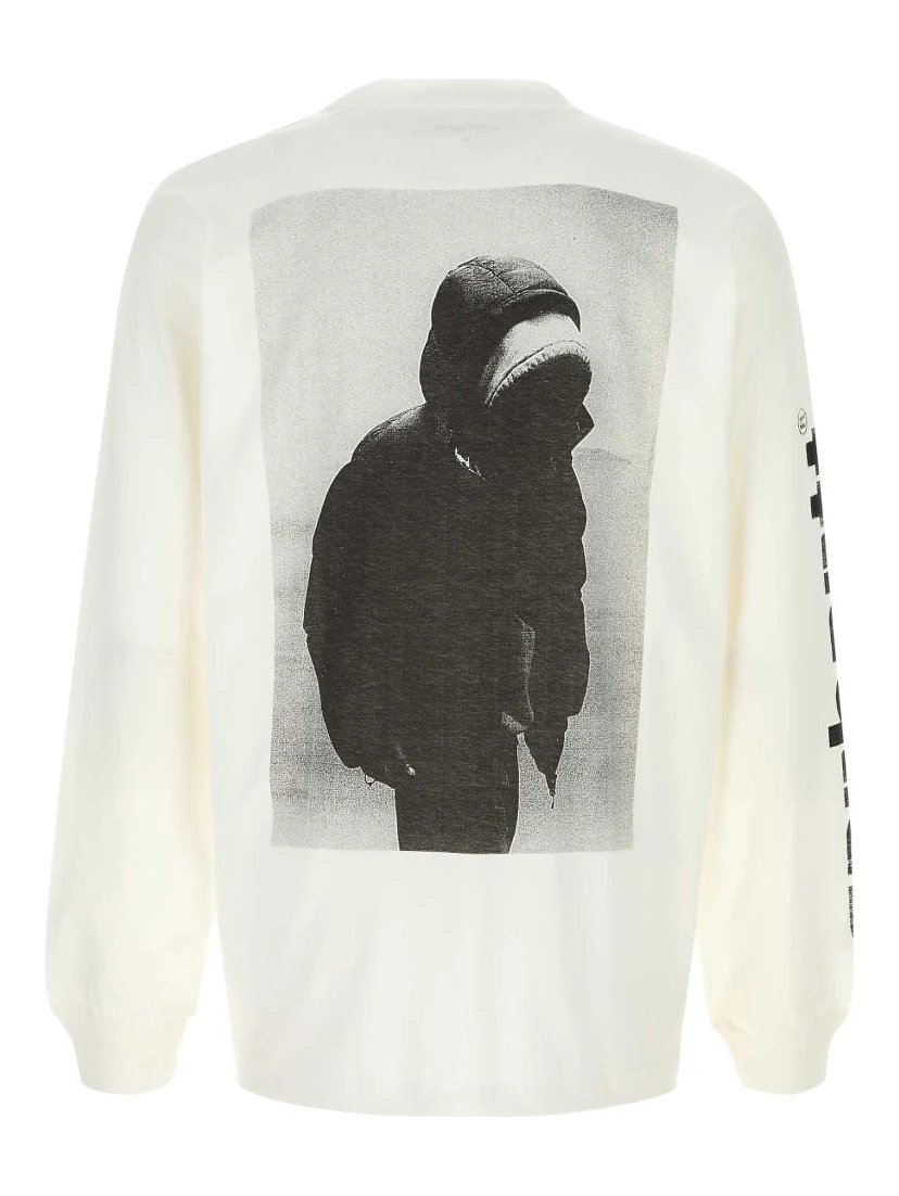 L/S Archive Script T-Shirt Organic Cotton Single J