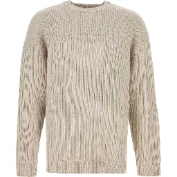 OVERSIZE KNIT CREWNECK BEIGE