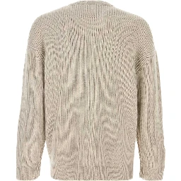 OVERSIZE KNIT CREWNECK BEIGE