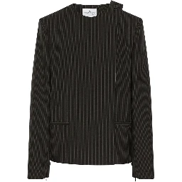 "BUCKLE PINSTRIPES" JACKET