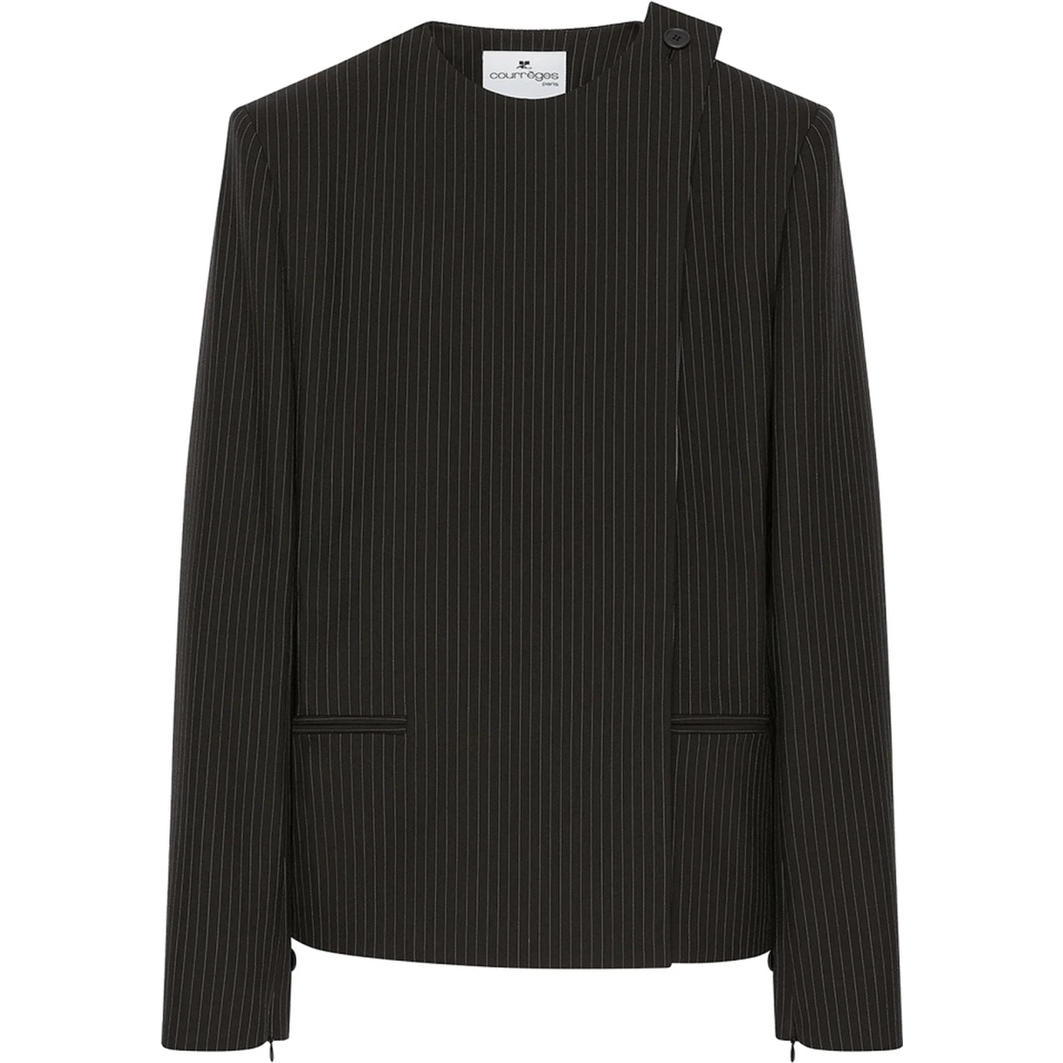 "BUCKLE PINSTRIPES" JACKET
