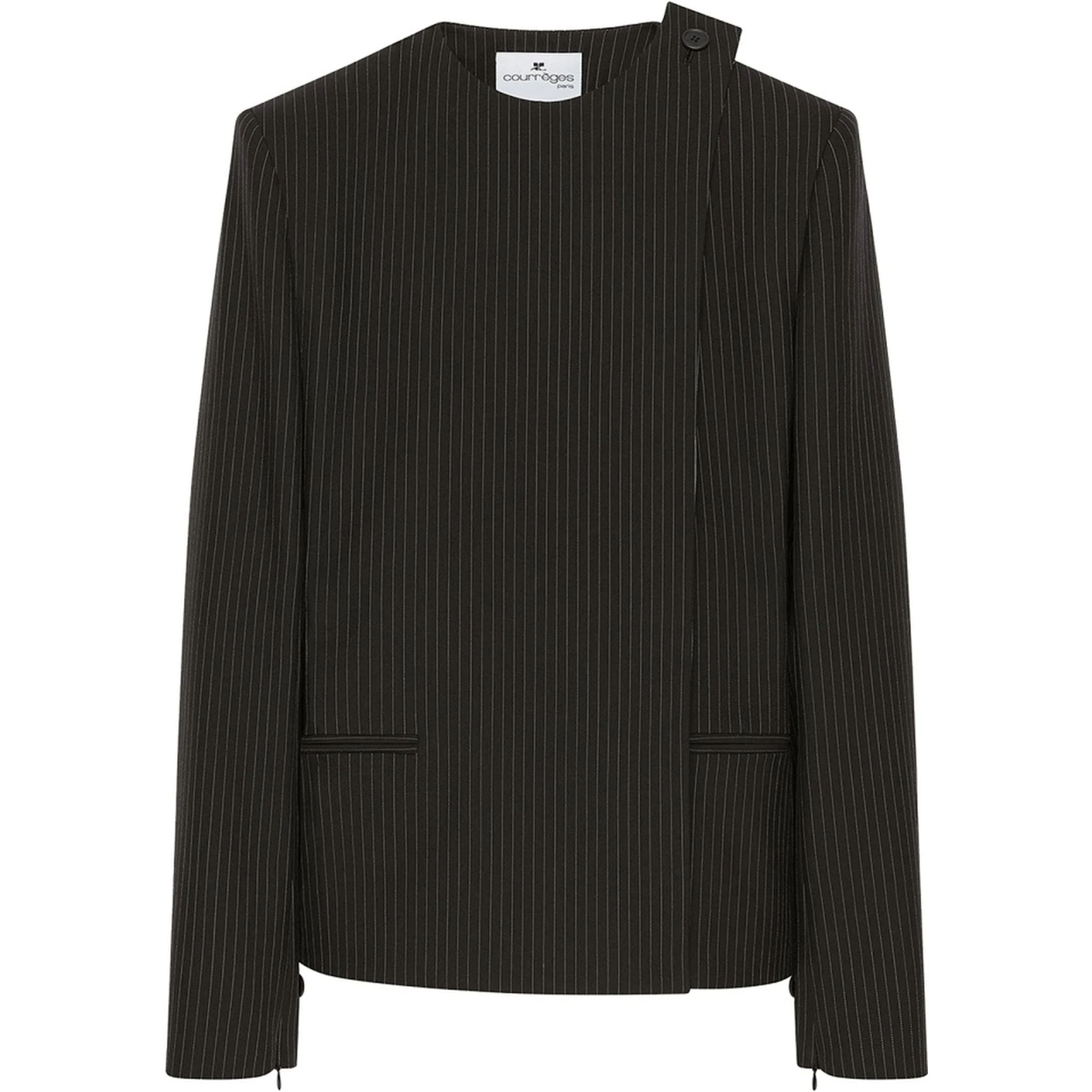 "BUCKLE PINSTRIPES" JACKET