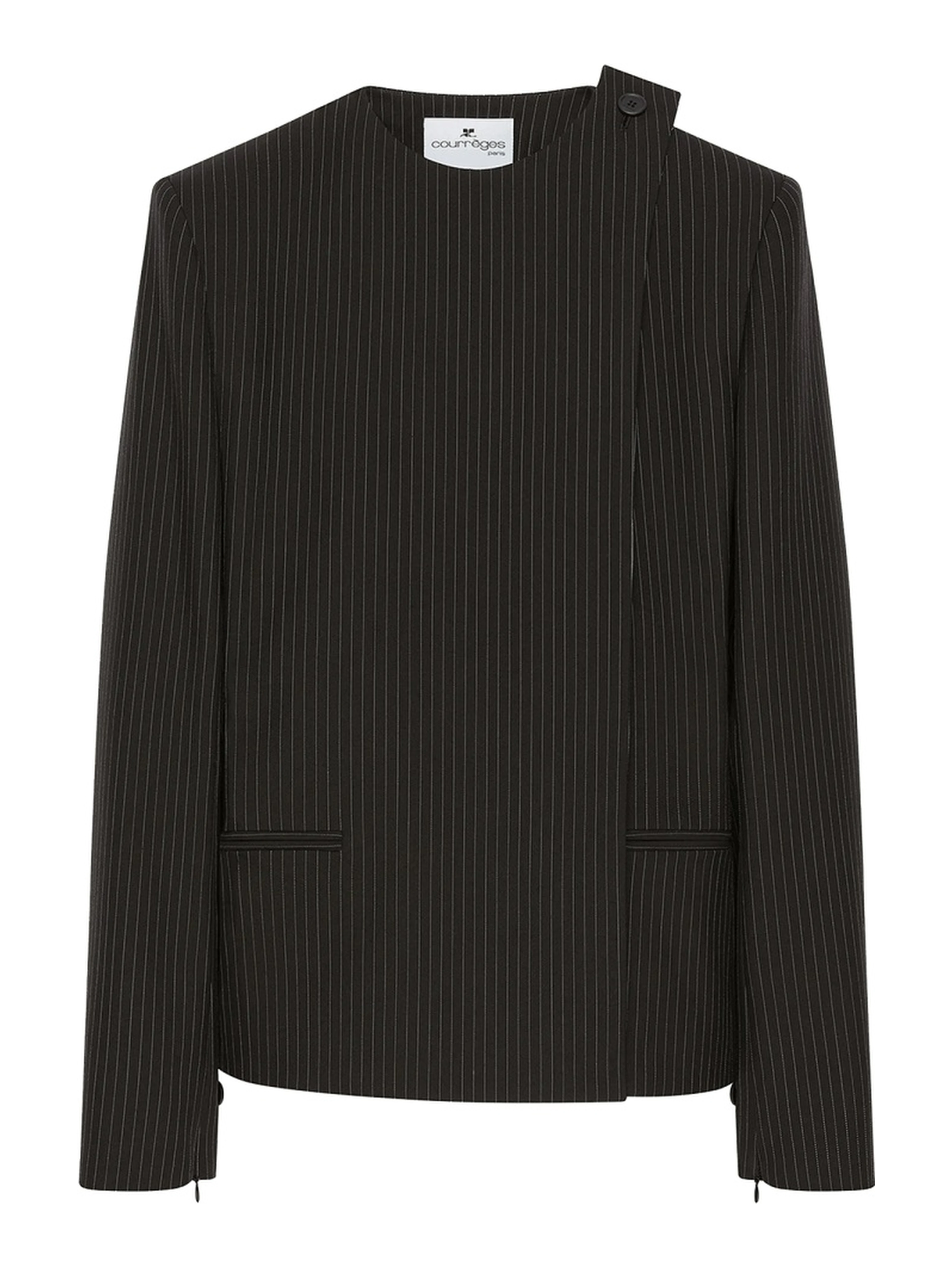"BUCKLE PINSTRIPES" JACKET