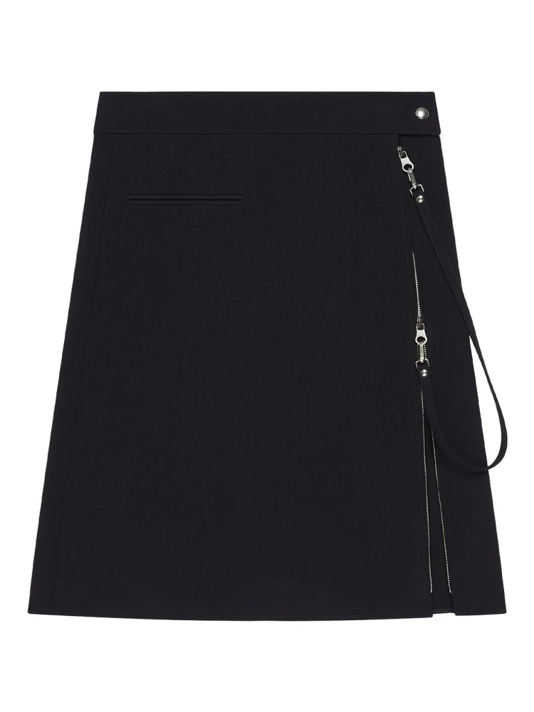 MIDI SKIRT WITH ZIPPER