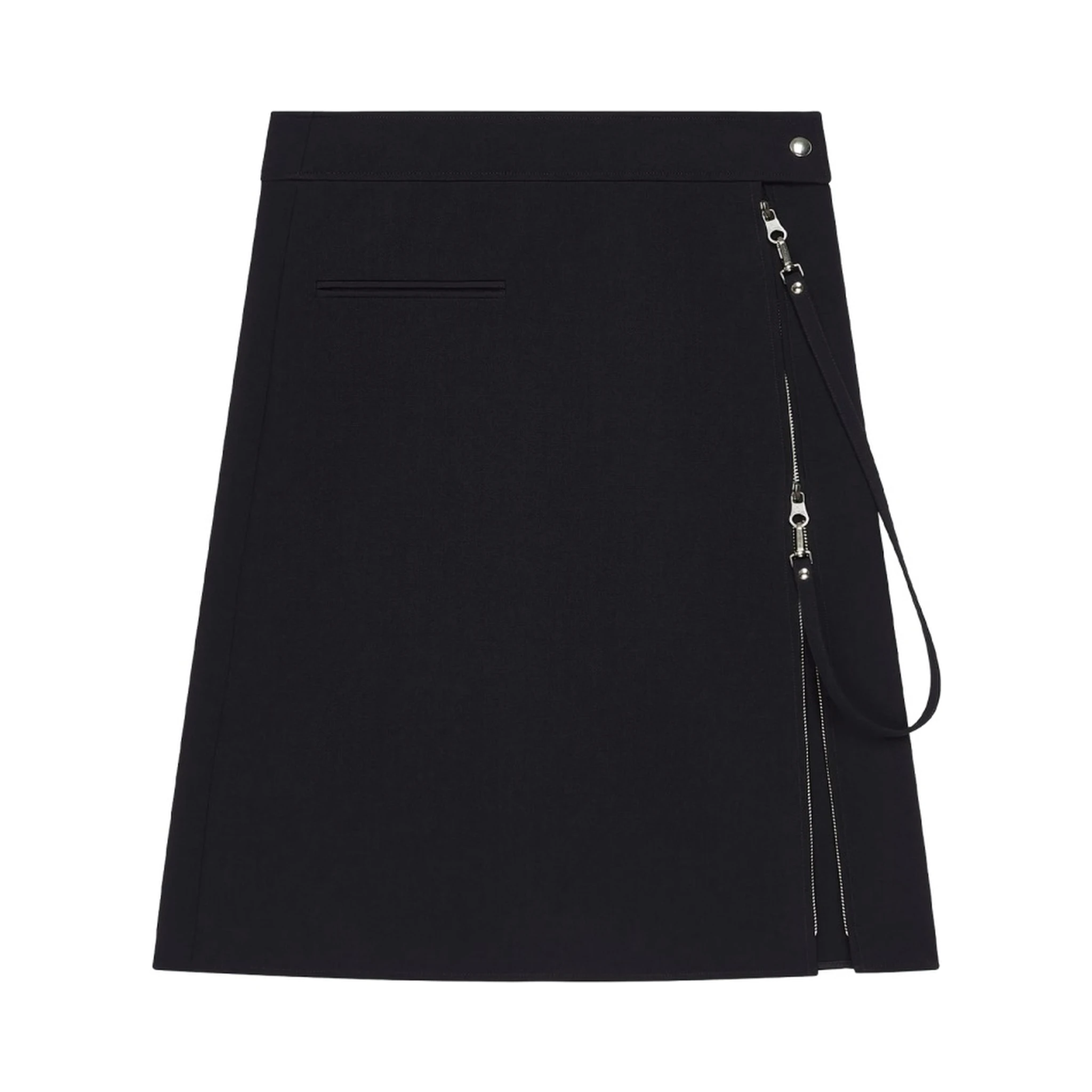 MIDI SKIRT WITH ZIPPER