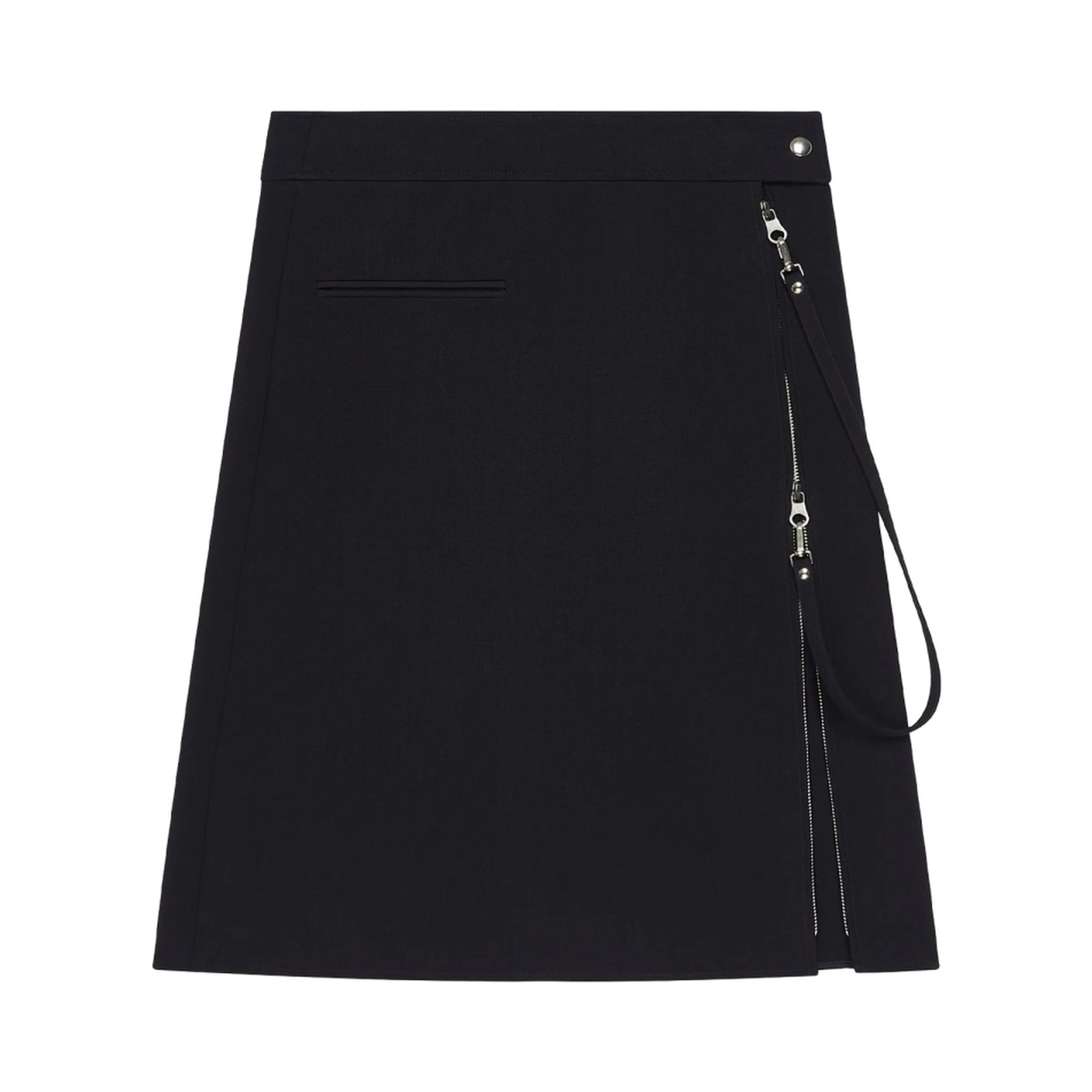 MIDI SKIRT WITH ZIPPER