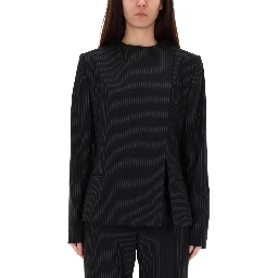 "BUCKLE PINSTRIPES" JACKET